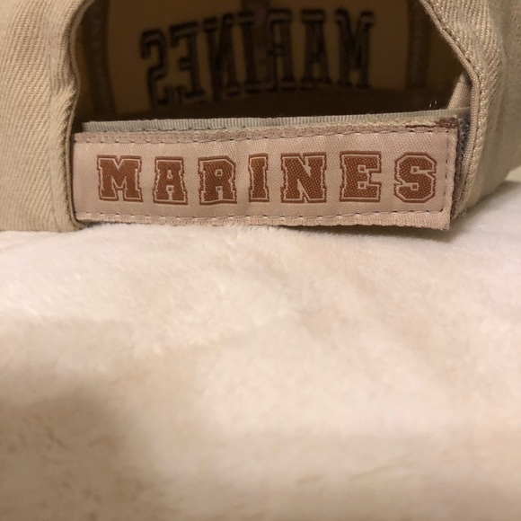 Vintage, NWOT, 🇺🇸 US Marines Camo Embroidered Cap Hat - Picture 4 of 5